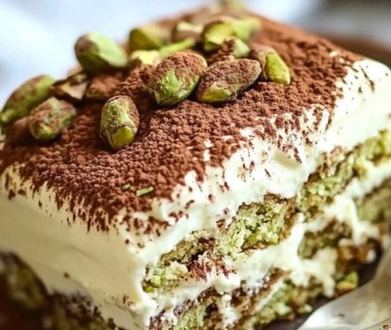 Pistachio Tiramisu