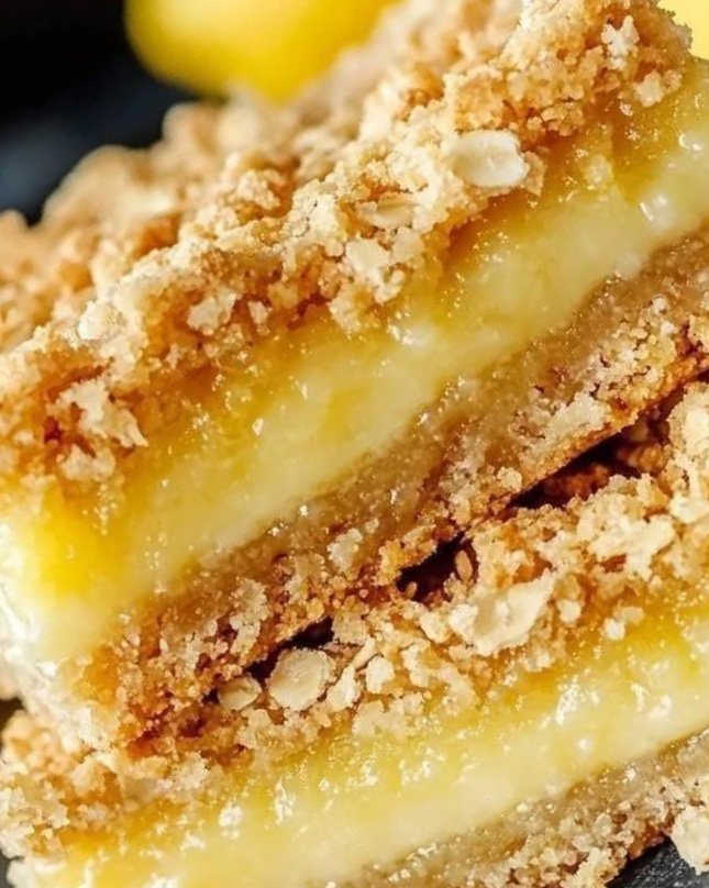 🍋 Zesty Lemon Crumble Bars