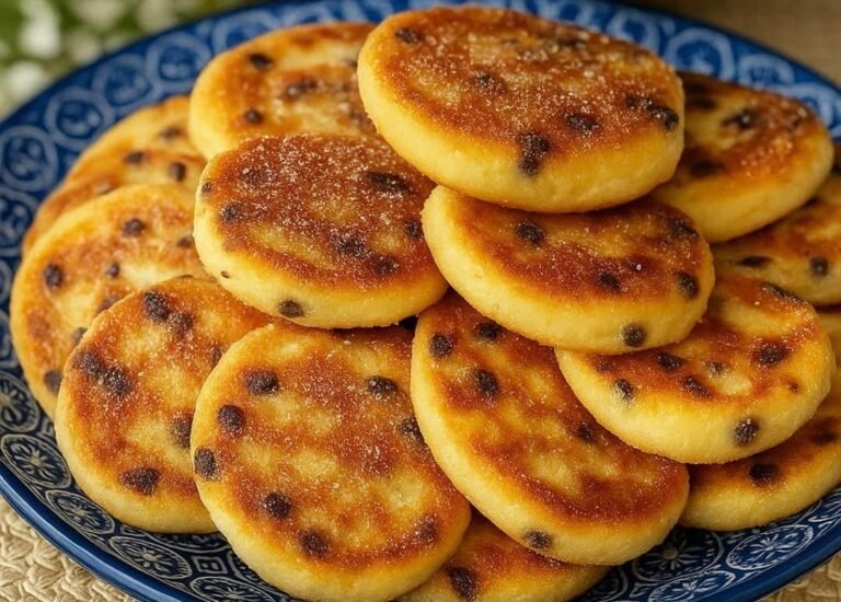 Fluffy Yogurt Pancakes with Chocolate Chips