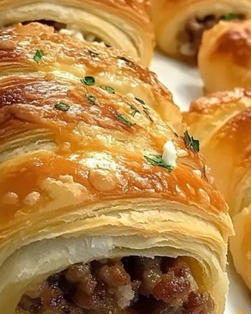 Sausage Cream Cheese Crescents