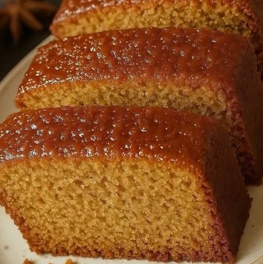 Juicy Honey Bread Cake with Chocolate Glaze