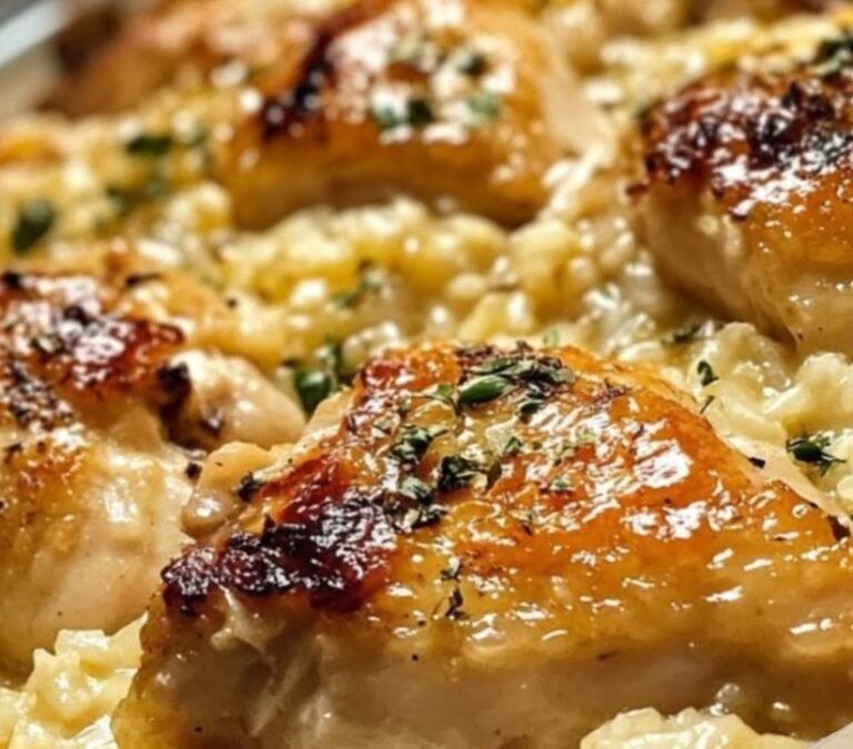 Forgotten Chicken (Easy Baked Chicken & Rice Casserole)