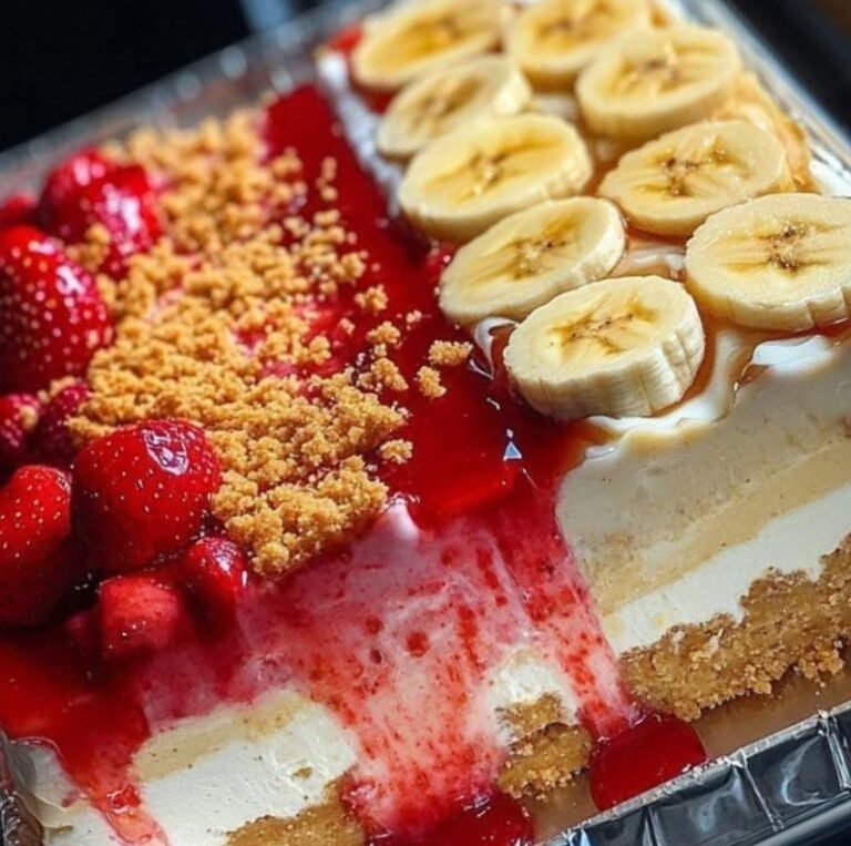 Strawberry Crunch Cheesecake & Banana Pudding Cheesecake