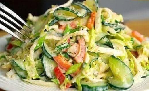 Slim & Crunchy Cucumber Salad