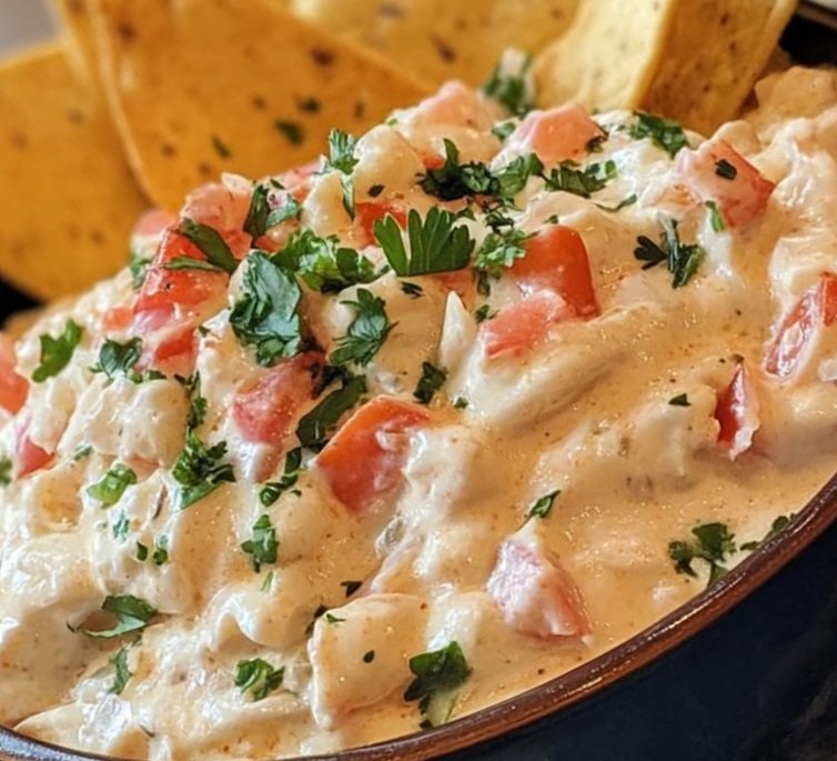 Creamy Crab Dip for Cozy Gatherings 🦀✨