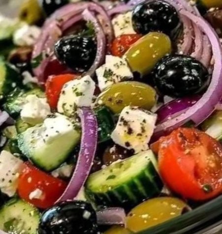 Classic Greek Salad 🇬🇷
