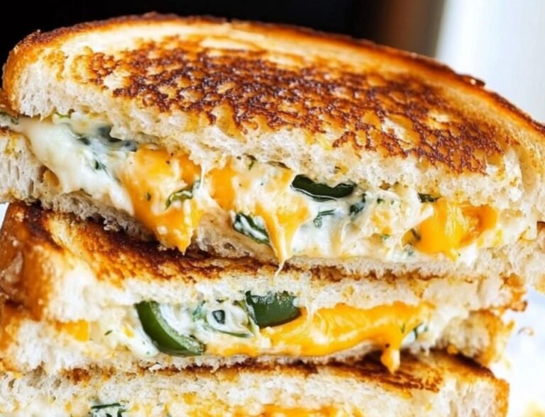 Spicy Jalapeño Popper Grilled Cheese – The Ultimate Comfort Food