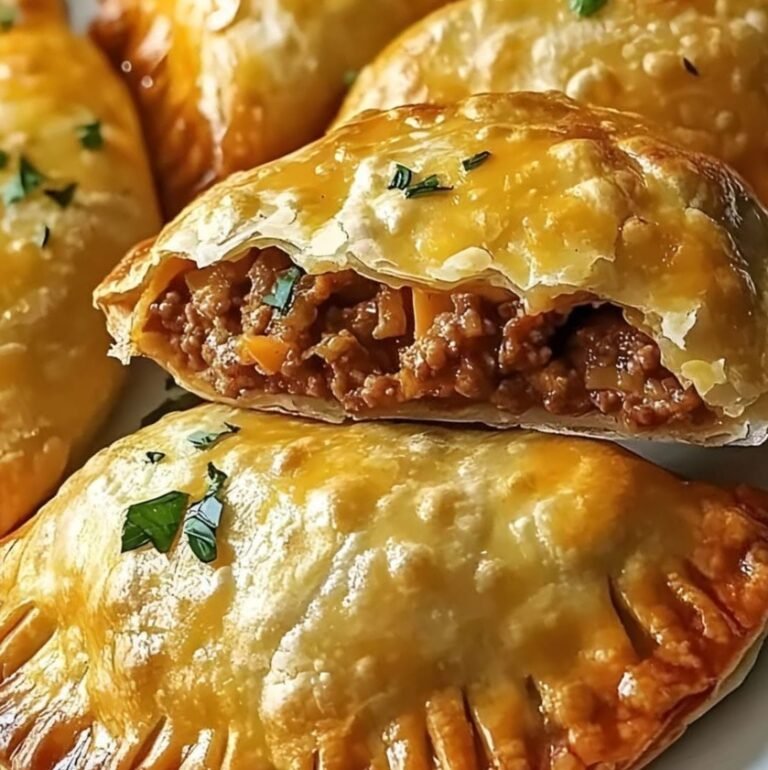 Irresistible Beef & Cheese Empanadas: A Savory Delight for Any Occasion! 😋😍✨