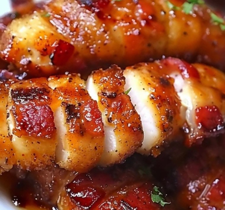 Bacon Brown Sugar Chicken Tenders Recipe