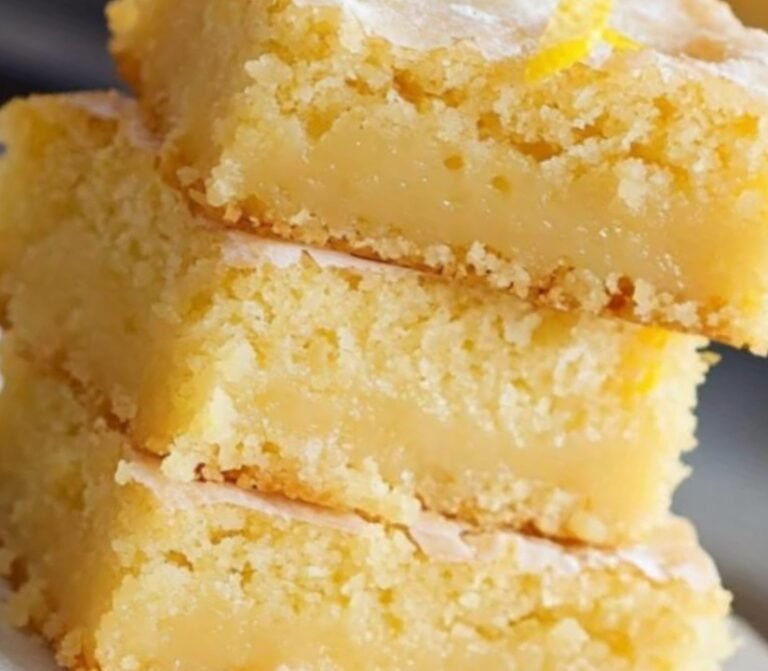 Lemon Brownies – A Zesty, Moist, and Easy Dessert Recipe