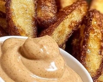 Air Fried Apple Wedges with Caramel Whipped Cream Dipping Sauce: A Quick, Sweet Treat!