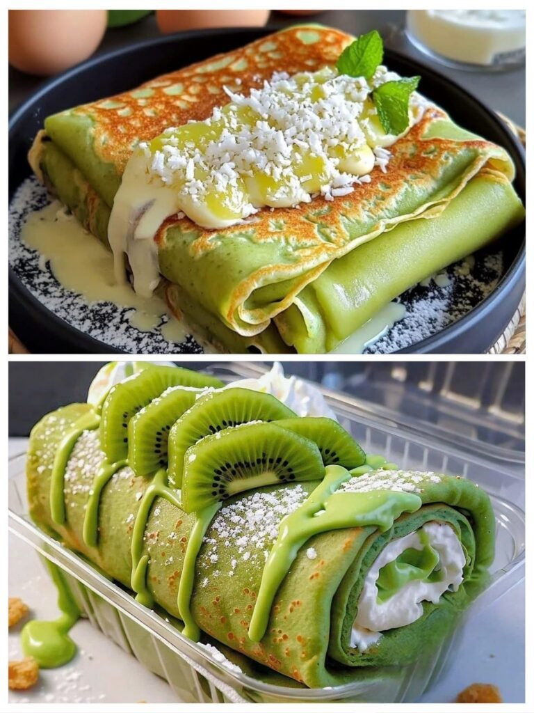 Pandan Crêpe Batter