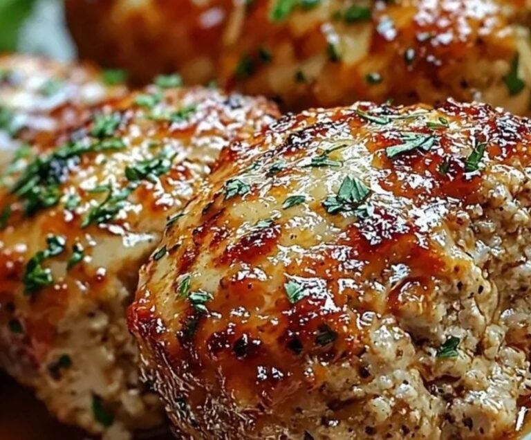 Garlic Parmesan Meatloaves: Mini Comfort Food Perfection