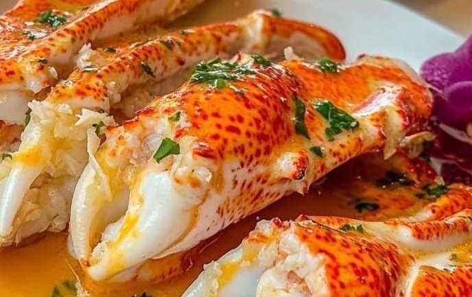 Garlic Butter King Crab Legs: A Decadent Seafood Feast 🦀🧄