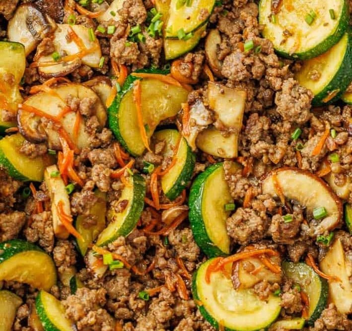 Zesty Ground Beef Veggie Stir Fry: Your One-Pan Flavor Adventure 🍽️🥢😋