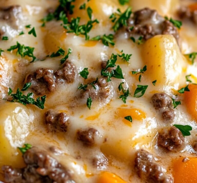 Hearty Beef & Potato Skillet Supper