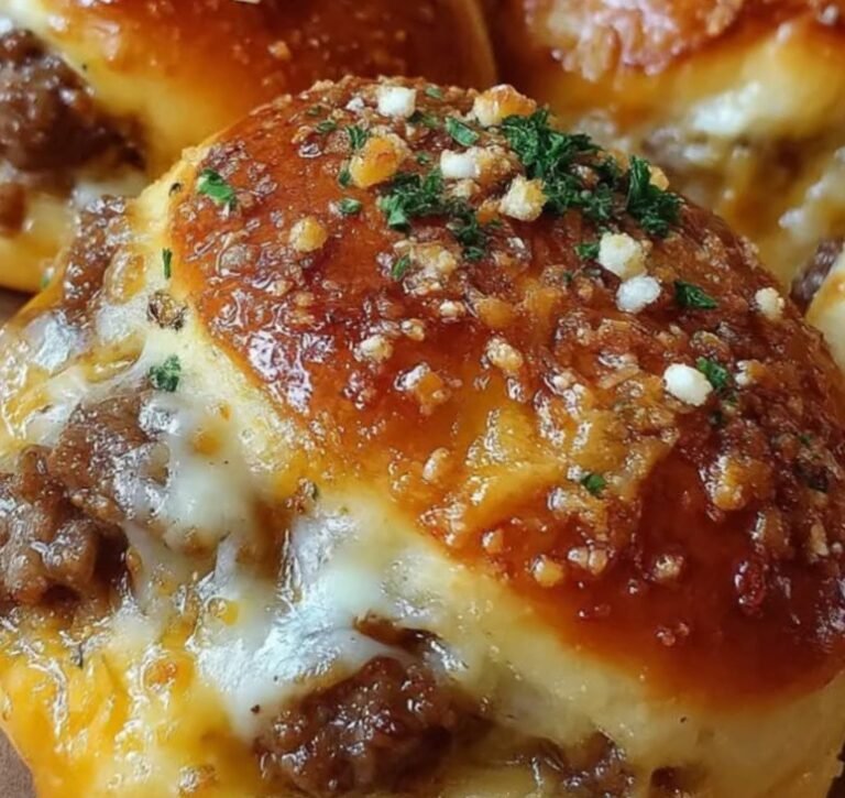 Garlic Parmesan Cheeseburger