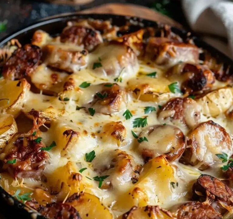 Hearty Morbiflette with Morteau Sausage: A Cheesy Alpine Feast 🧀🌭