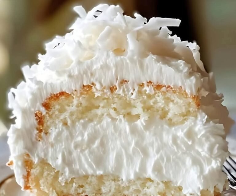 Dreamy Coconut Cloud Cake
