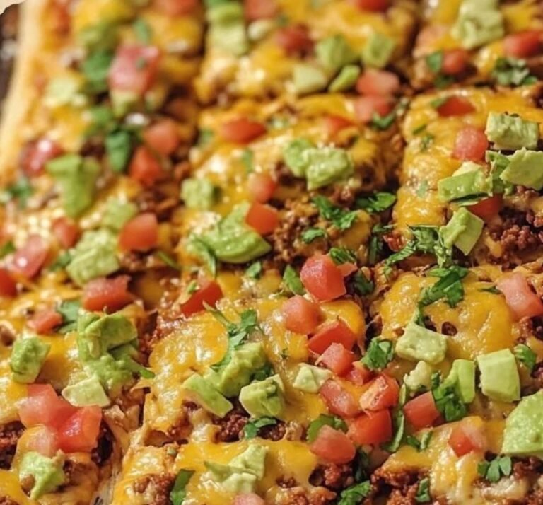 Sheet Pan Taco Pizza: A Flavor-Packed Fusion of Tex-Mex and Italian Classics