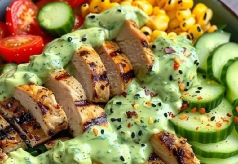 Grilled Chicken & Avocado Salad Bowl: A Fresh, Flavor-Packed Meal