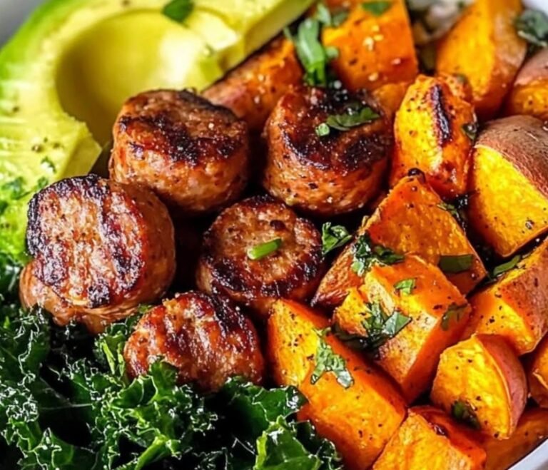 Sausage & Sweet Potato Power Bowl: A Hearty, Nutrient-Packed Meal