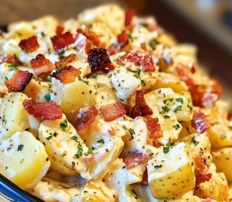 Bacon Ranch Potato Salad: A Creamy, Savory Crowd-Pleaser 🥔🥓