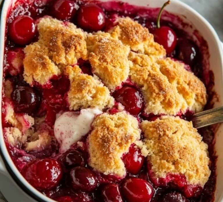 Celebrate National Cherry Cobbler Day with a Classic Old-Fashioned Cherry Cobbler