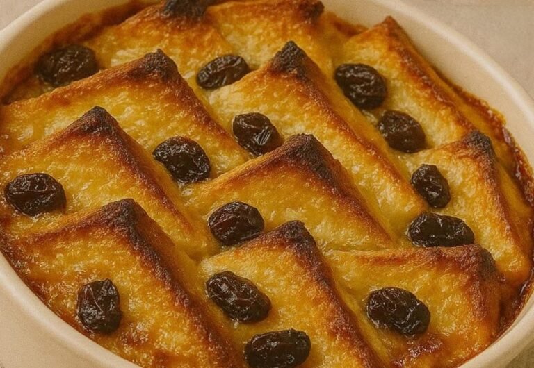 Classic Bread and Butter Pudding: A Warm, Comforting Dessert