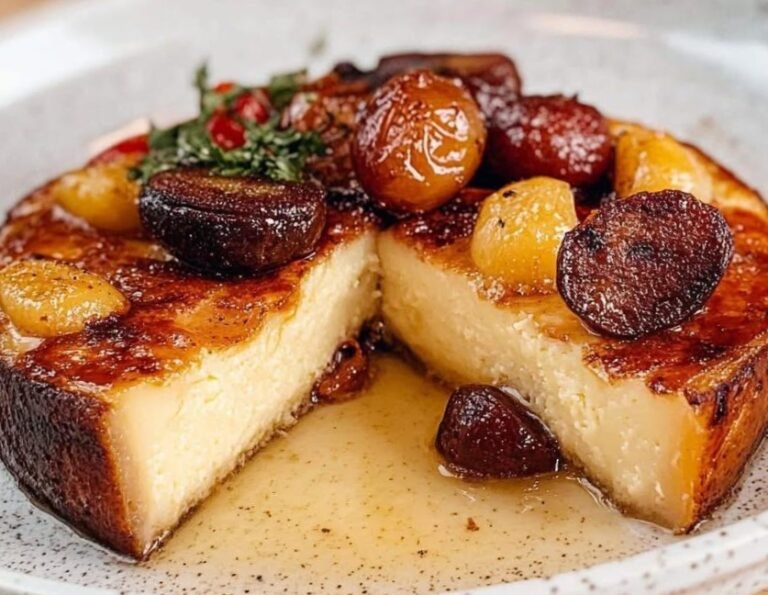 Classic Far Breton: A Rustic French Custard Cake Recipe 🥮🇫🇷
