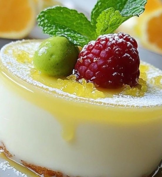 Panna Cotta with Zesty Lime Jelly: A Silky, Citrusy Delight 🍋🍮
