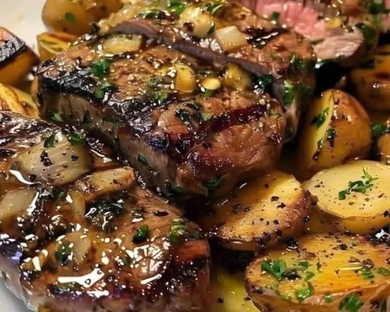 Garlic Butter Steak and Potatoes: A Hearty, Flavor-Packed Comfort Dish