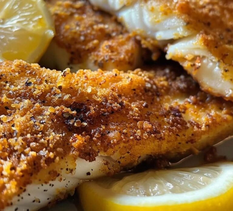 Southern-Style Fried Fish with a Crispy Golden Crust