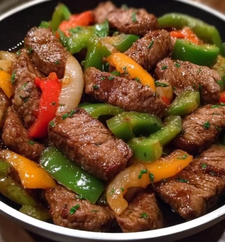 Juicy Beef Pepper Steak: A Flavor-Packed Stir-Fry Delight