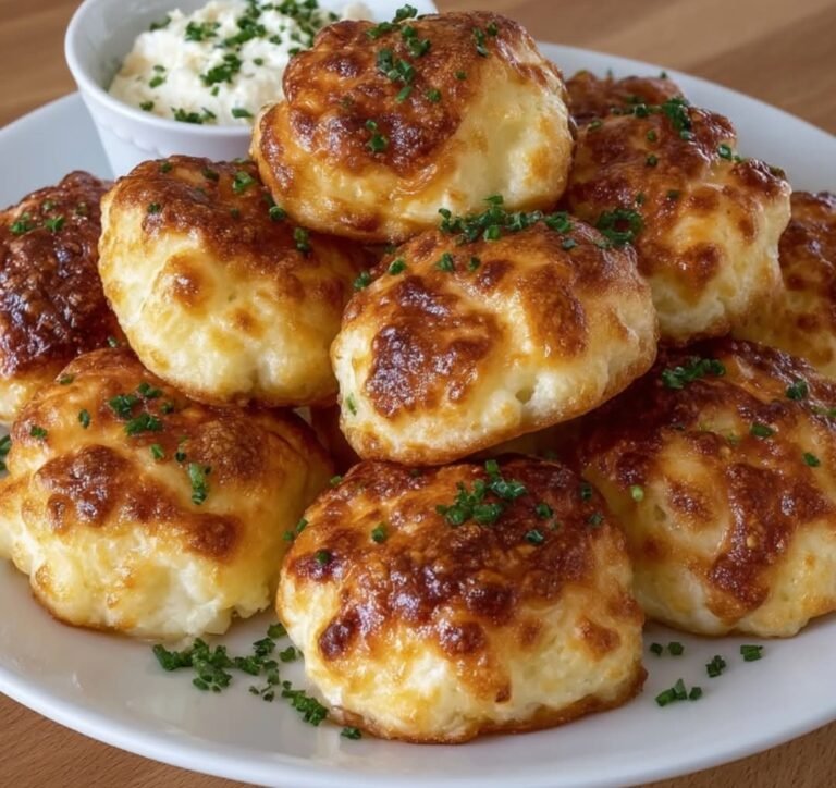 Golden Mashed Potato Cheese Puffs: A Comforting Snack or Side 🥔🧀