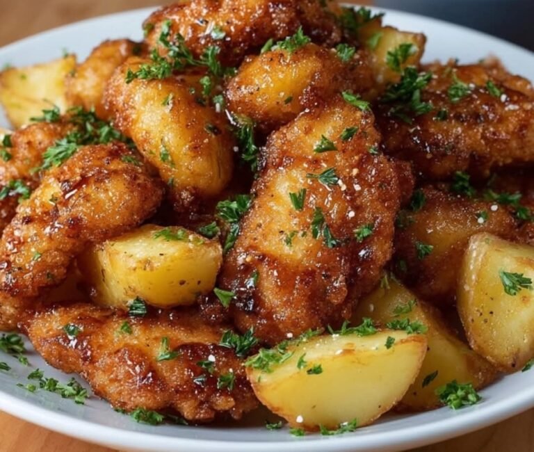 Chicken Fried Potatoes: A Hearty, Comforting Skillet Meal