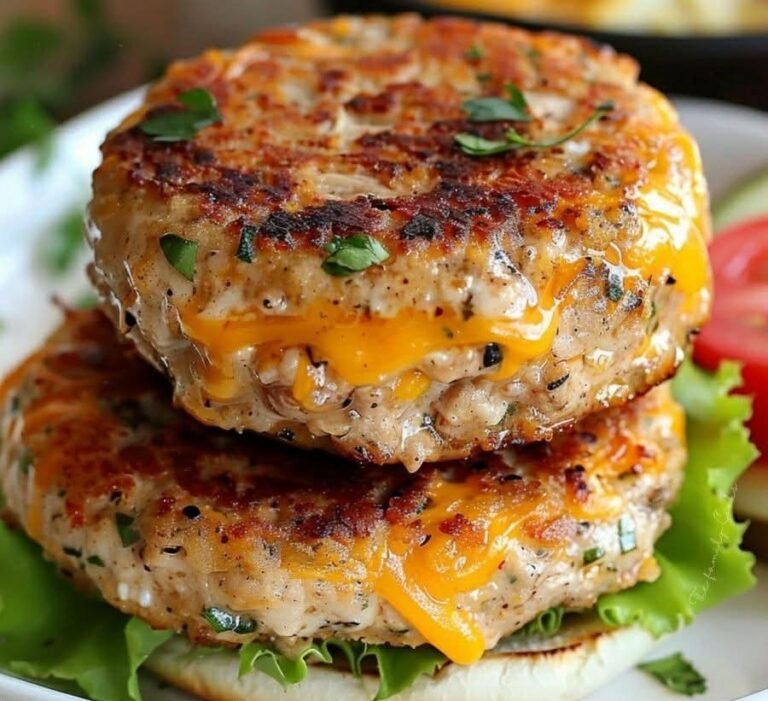Ranch Cheddar Chicken Burgers: A Flavor-Packed Family Favorite
