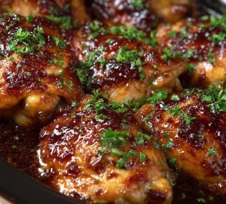 Honey Garlic Slow Cooker Chicken Thighs: A Sweet and Savory Delight