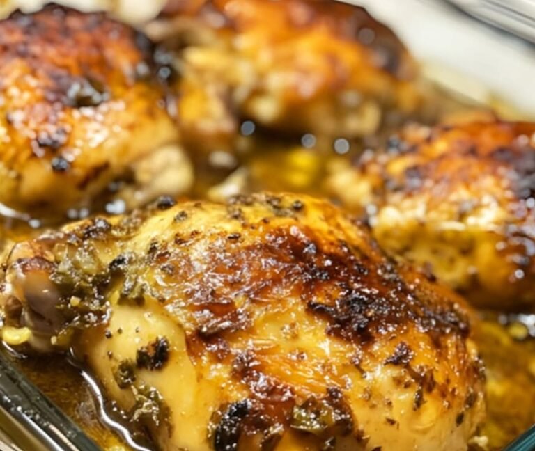 Mom’s Irresistible Butter Baked Chicken Thighs