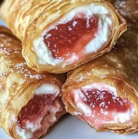 Irresistible Strawberry Cheesecake Eggrolls: A Sweet Twist on a Classic Dessert