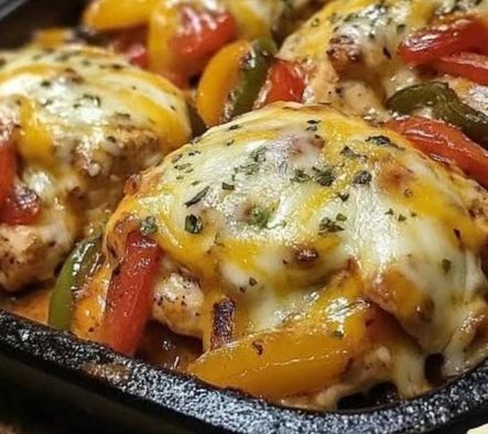 Cheesy Baked Fajita Chicken: A Flavor-Packed Family Favorite