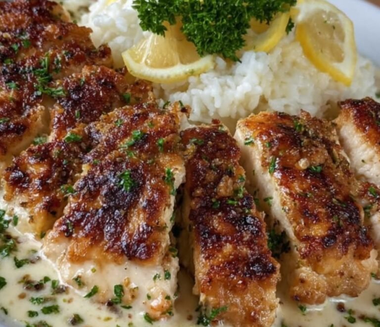 Creamy Lemon Chicken: A Zesty, Velvety Delight for Any Night