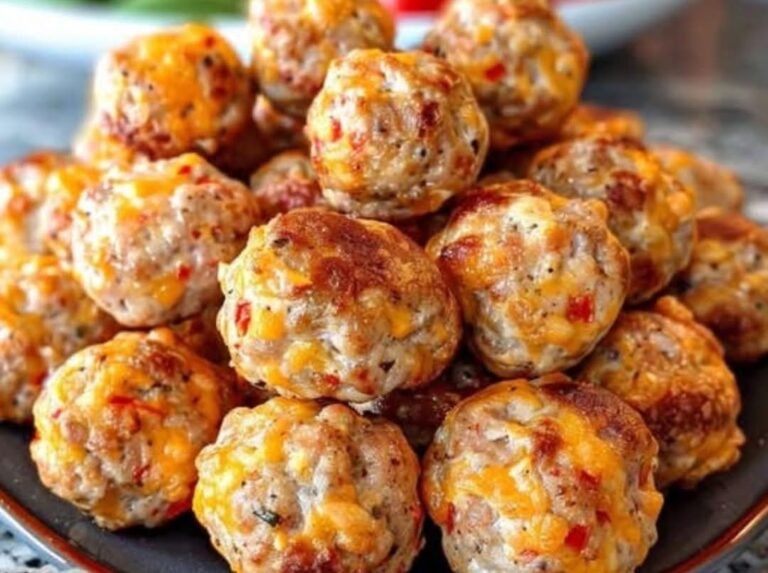 Spicy Rotel Cream Cheese Sausage Balls: A Crowd-Pleasing Appetizer