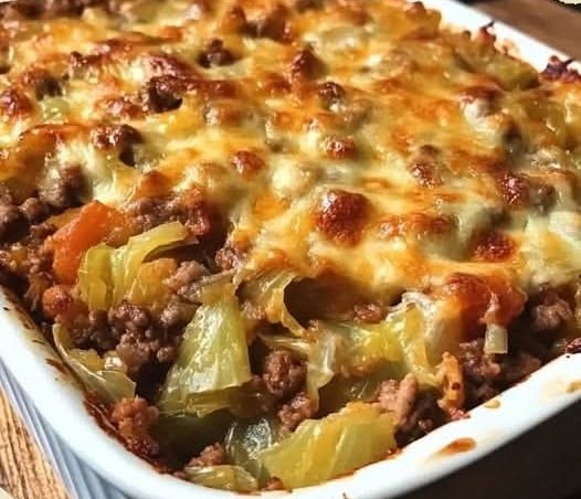 Hearty Cabbage Beef Bake: A Savory, Family-Friendly Comfort Dish
