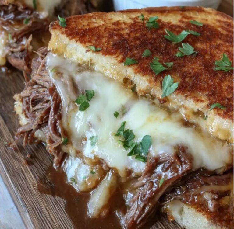 🔥🧀 Homemade Beef Birria Grilled Cheese – A Disneyland-Inspired Delight! 🥪🇲🇽