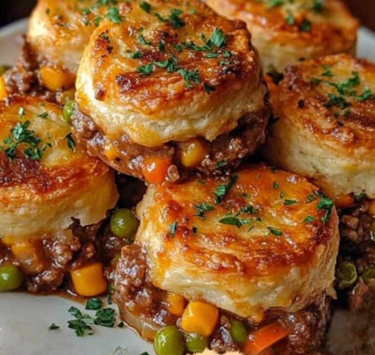 Mini Shepherd’s Pot Pies: A Cozy Comfort Food Delight