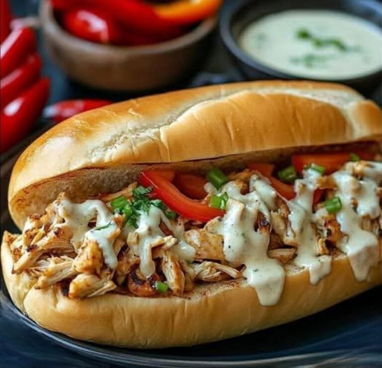 Slow Cooker Chicken Philly Sandwiches: A Comforting, Flavor-Packed Meal