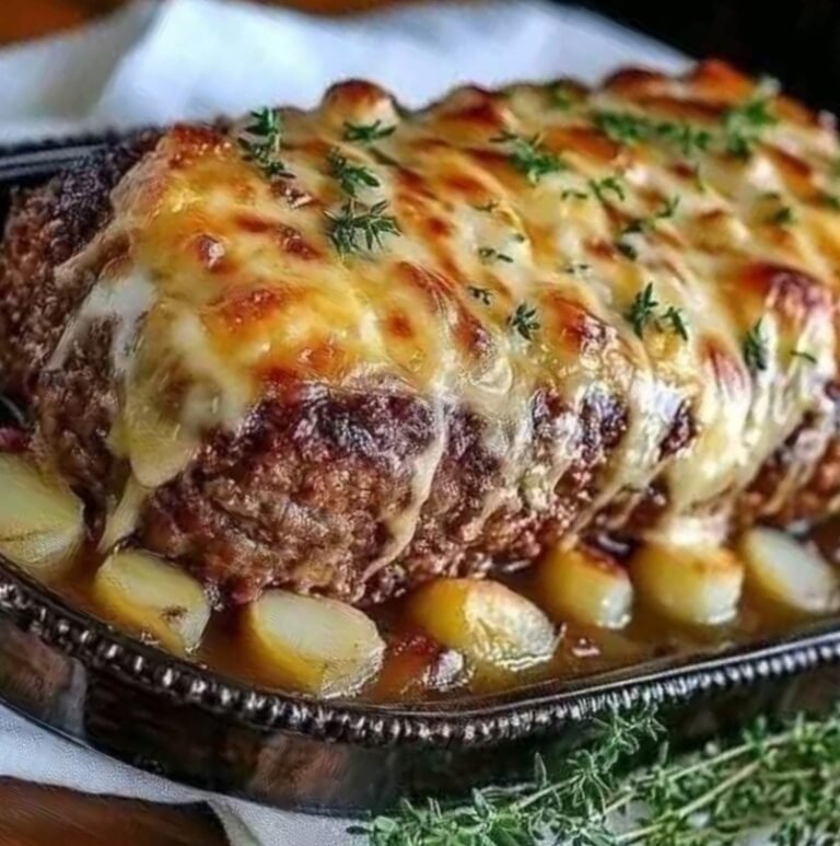 Cheesy Meatloaf with Cheddar & Thyme Recipe