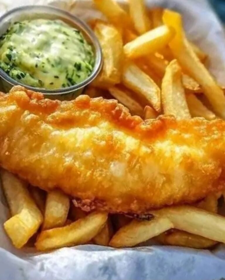 Classic Homemade Fish and Chips: A Crispy, Golden Delight
