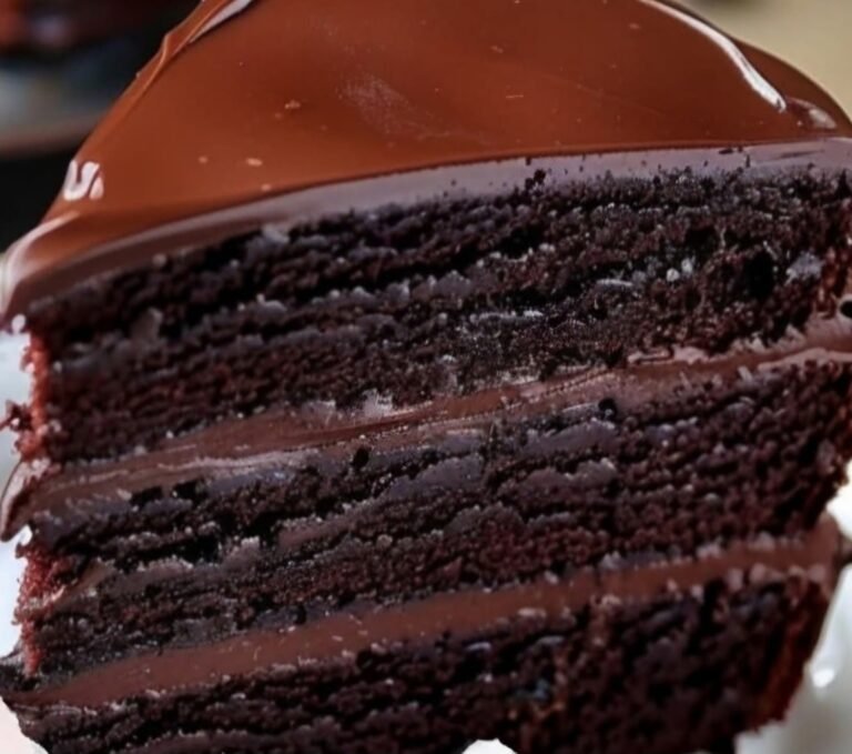Super Moist Chocolate Cake with Perfect Chocolate Ganache: A Decadent Delight